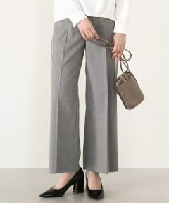 OFUON / オフオン その他パンツ | [名品シリーズ]ストレッチワイドパンツ（ストライプ・無地）