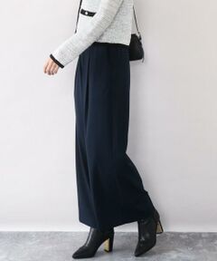 OFUON / オフオン その他パンツ | ストレッチワイドストレートパンツ/洗える