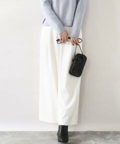 OFUON / オフオン その他パンツ | ストレッチワイドストレートパンツ/洗える