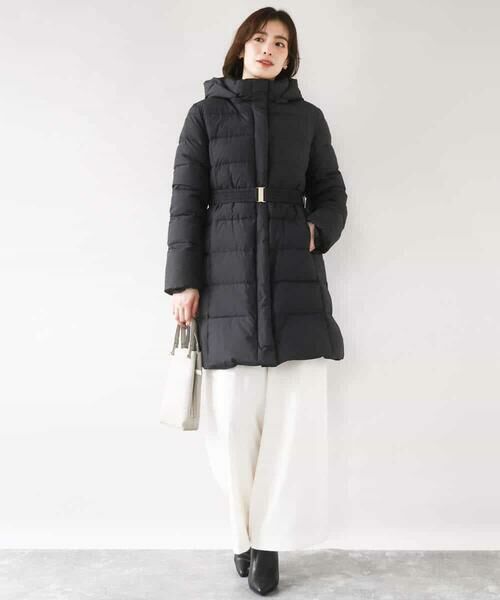 OFUON / オフオン その他パンツ | ストレッチワイドストレートパンツ/洗える | 詳細16