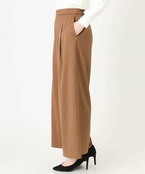 OFUON / オフオン その他パンツ | ストレッチワイドストレートパンツ/洗える | 詳細29