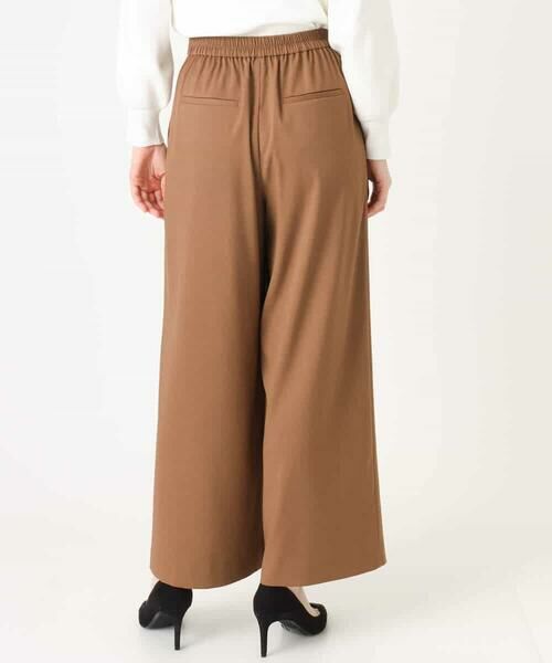 OFUON / オフオン その他パンツ | ストレッチワイドストレートパンツ/洗える | 詳細30