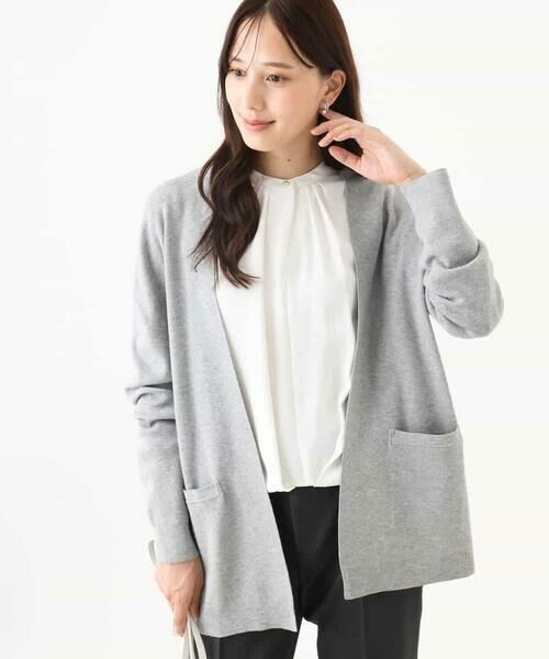 OFUON / オフオン カーディガン・ボレロ | 着流しニットカーディガン/洗える/WEB限定 | 詳細10