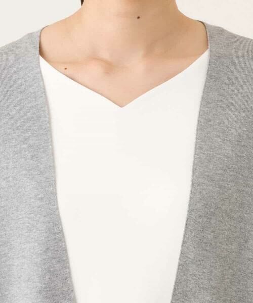 OFUON / オフオン カーディガン・ボレロ | 着流しニットカーディガン/洗える/WEB限定 | 詳細23