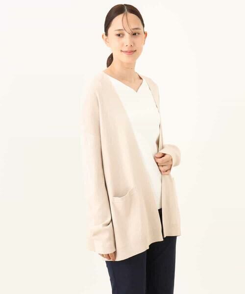 OFUON / オフオン カーディガン・ボレロ | 着流しニットカーディガン/洗える/WEB限定 | 詳細29