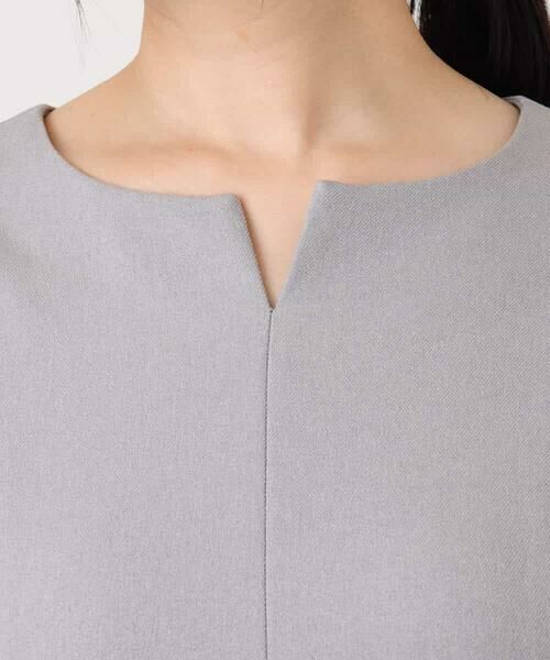 OFUON / オフオン ロング・マキシ丈ワンピース | ウールライクベルトデザインワンピース/洗える/WEB限定サイズあり | 詳細14