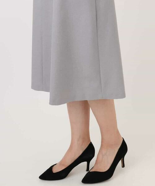 OFUON / オフオン ロング・マキシ丈ワンピース | ウールライクベルトデザインワンピース/洗える/WEB限定サイズあり | 詳細19