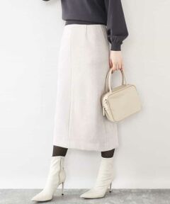 OFUON / オフオン ロング・マキシ丈スカート | スウェードライクナロースカート/洗える