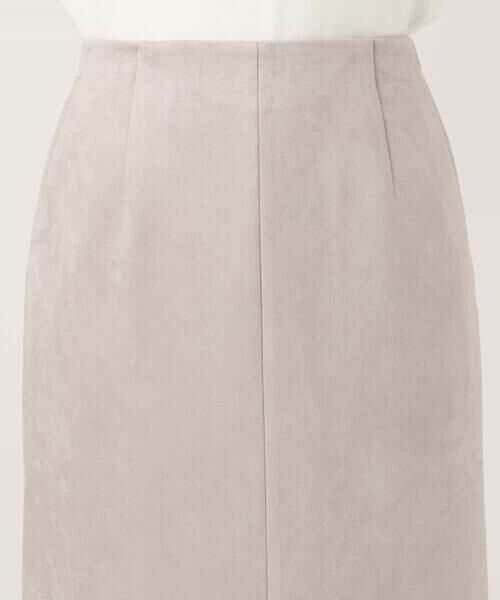 OFUON / オフオン ロング・マキシ丈スカート | スウェードライクナロースカート/洗える | 詳細29