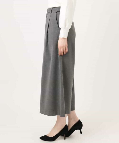 OFUON / オフオン その他パンツ | TRソフトストレッチ裏起毛ガウチョパンツ/洗える | 詳細13