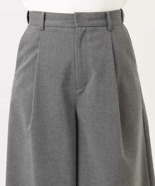 OFUON / オフオン その他パンツ | TRソフトストレッチ裏起毛ガウチョパンツ/洗える | 詳細15