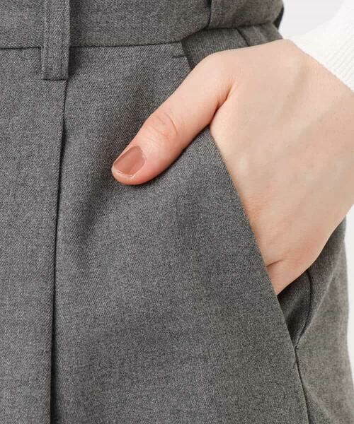 OFUON / オフオン その他パンツ | TRソフトストレッチ裏起毛ガウチョパンツ/洗える | 詳細18