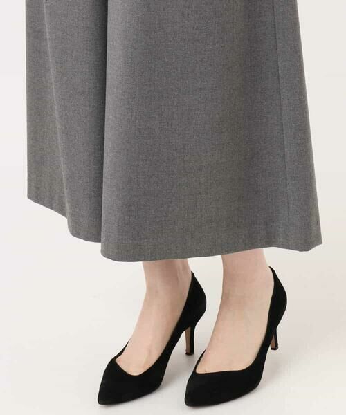 OFUON / オフオン その他パンツ | TRソフトストレッチ裏起毛ガウチョパンツ/洗える | 詳細19