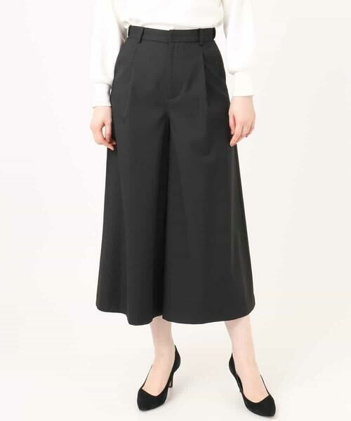 OFUON / オフオン その他パンツ | TRソフトストレッチ裏起毛ガウチョパンツ/洗える | 詳細21