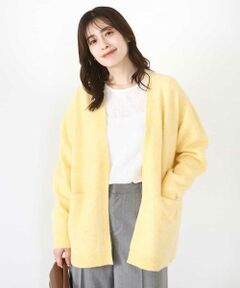 OFUON / オフオン カーディガン・ボレロ | ソフト起毛ニットカーディガン/洗える/WEB限定サイズあり