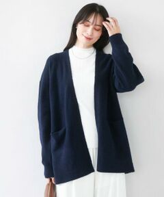OFUON / オフオン カーディガン・ボレロ | ソフト起毛ニットカーディガン/洗える/WEB限定サイズあり