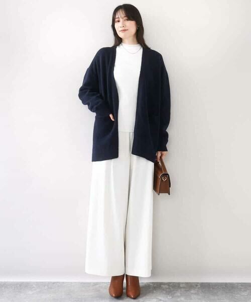 OFUON / オフオン カーディガン・ボレロ | ソフト起毛ニットカーディガン/洗える/WEB限定サイズあり | 詳細14