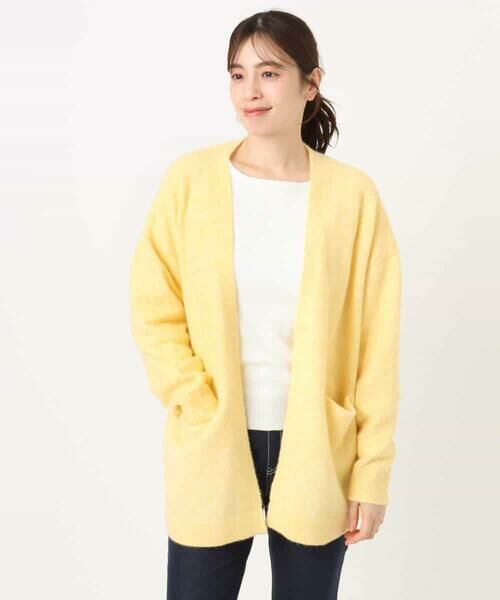 OFUON / オフオン カーディガン・ボレロ | ソフト起毛ニットカーディガン/洗える/WEB限定サイズあり | 詳細16