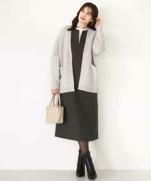OFUON / オフオン カーディガン・ボレロ | ソフト起毛ニットカーディガン/洗える/WEB限定サイズあり | 詳細2