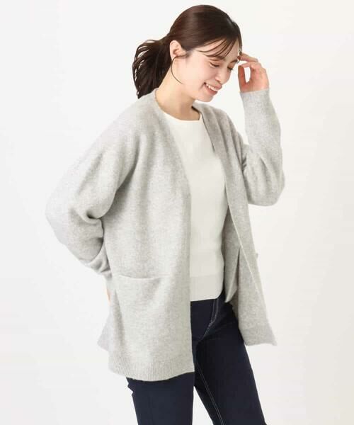 OFUON / オフオン カーディガン・ボレロ | ソフト起毛ニットカーディガン/洗える/WEB限定サイズあり | 詳細26