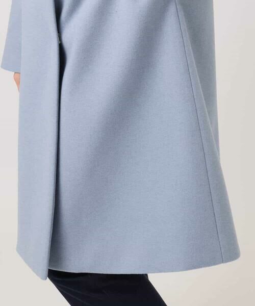 OFUON / オフオン その他アウター | ウール混ノーカラーコート/WEB限定サイズあり | 詳細18