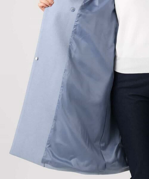 OFUON / オフオン その他アウター | ウール混ノーカラーコート/WEB限定サイズあり | 詳細21