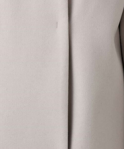 OFUON / オフオン その他アウター | ウール混ノーカラーコート/WEB限定サイズあり | 詳細25