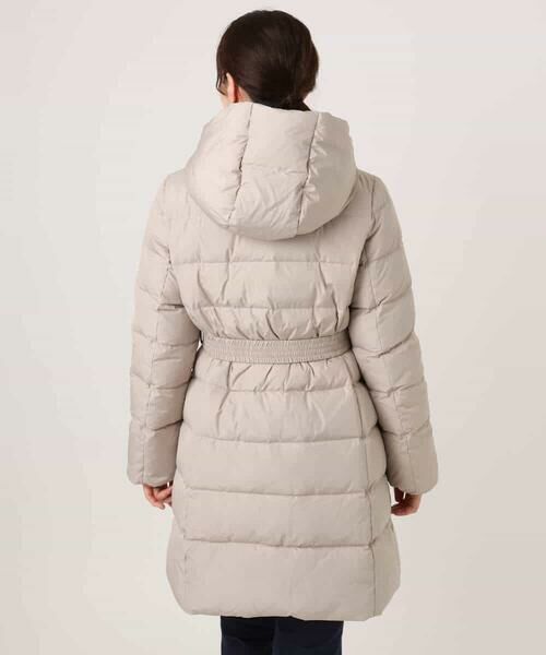 OFUON / オフオン ダウンジャケット・ベスト | ベルト付きスムースタフタロングダウン/WEB限定サイズあり | 詳細14