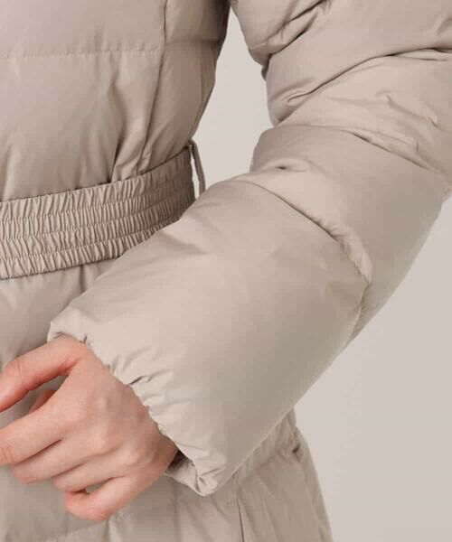 OFUON / オフオン ダウンジャケット・ベスト | ベルト付きスムースタフタロングダウン/WEB限定サイズあり | 詳細17