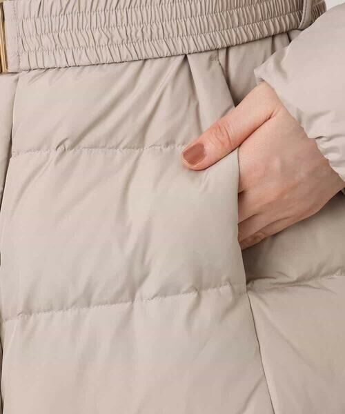 OFUON / オフオン ダウンジャケット・ベスト | ベルト付きスムースタフタロングダウン/WEB限定サイズあり | 詳細18
