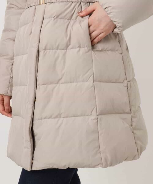 OFUON / オフオン ダウンジャケット・ベスト | ベルト付きスムースタフタロングダウン/WEB限定サイズあり | 詳細19