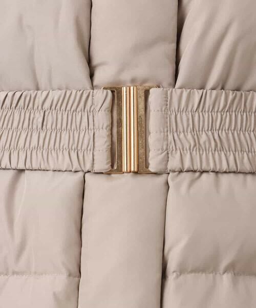 OFUON / オフオン ダウンジャケット・ベスト | ベルト付きスムースタフタロングダウン/WEB限定サイズあり | 詳細20