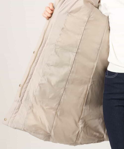 OFUON / オフオン ダウンジャケット・ベスト | ベルト付きスムースタフタロングダウン/WEB限定サイズあり | 詳細28