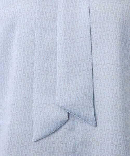 OFUON / オフオン シャツ・ブラウス | 幾何柄ボウタイブラウス/洗える/WEB限定サイズあり | 詳細17