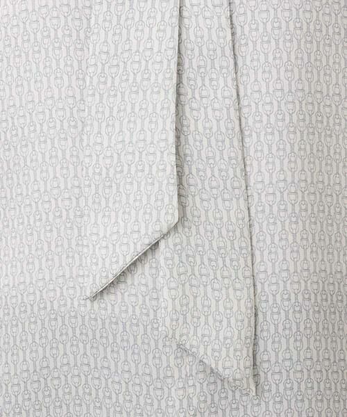 OFUON / オフオン シャツ・ブラウス | 幾何柄ボウタイブラウス/洗える/WEB限定サイズあり | 詳細19