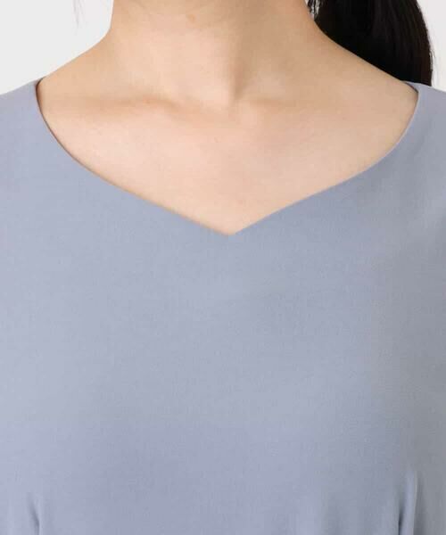 OFUON / オフオン ロング・マキシ丈ワンピース | シフォンプリーツデザインワンピース/洗える/WEB限定サイズあり | 詳細18