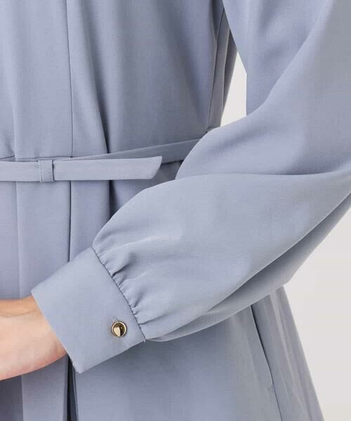 OFUON / オフオン ロング・マキシ丈ワンピース | シフォンプリーツデザインワンピース/洗える/WEB限定サイズあり | 詳細20