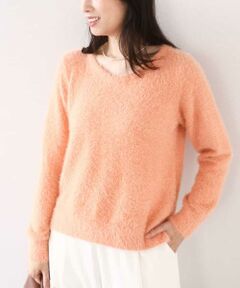 OFUON / オフオン ニット・セーター | ミニスパンコールシャギーニット/洗える/WEB限定サイズあり