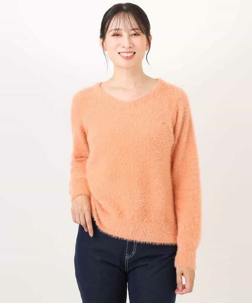 OFUON / オフオン ニット・セーター | ミニスパンコールシャギーニット/洗える/WEB限定サイズあり | 詳細19