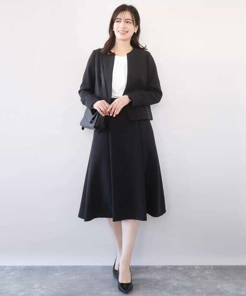 OFUON / オフオン シャツ・ブラウス | タックデザインジョーゼットブラウス(長袖)/UVカット/接触冷感/洗える | 詳細10