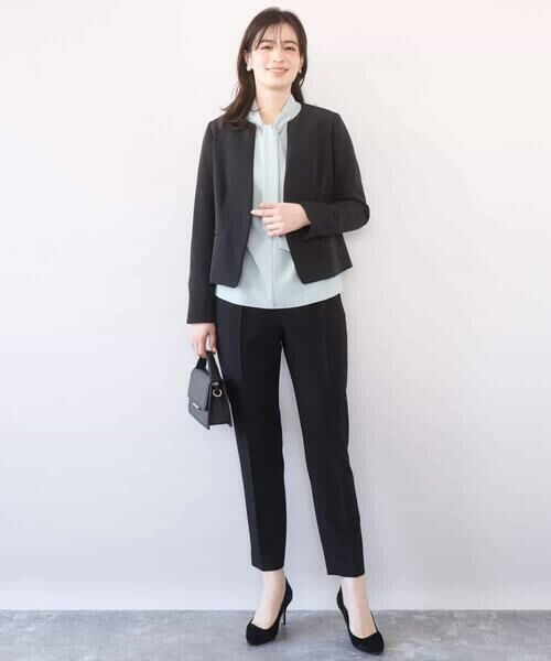 OFUON / オフオン シャツ・ブラウス | スムースジョーゼットボウブラウス/洗える/WEB限定サイズあり | 詳細21