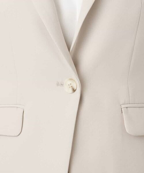 OFUON / オフオン テーラードジャケット | [セットアップ対応]ライトラブルクロス テーラードジャケット/洗える/WEB限定サイズあり | 詳細1