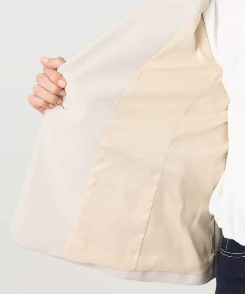 OFUON / オフオン テーラードジャケット | [セットアップ対応]ライトラブルクロス テーラードジャケット/洗える/WEB限定サイズあり | 詳細2