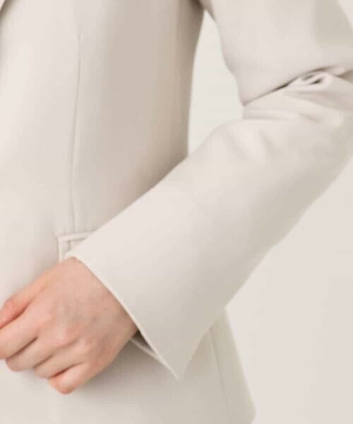 OFUON / オフオン テーラードジャケット | [セットアップ対応]ライトラブルクロス テーラードジャケット/洗える/WEB限定サイズあり | 詳細20