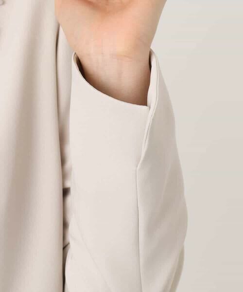 OFUON / オフオン テーラードジャケット | [セットアップ対応]ライトラブルクロス テーラードジャケット/洗える/WEB限定サイズあり | 詳細21