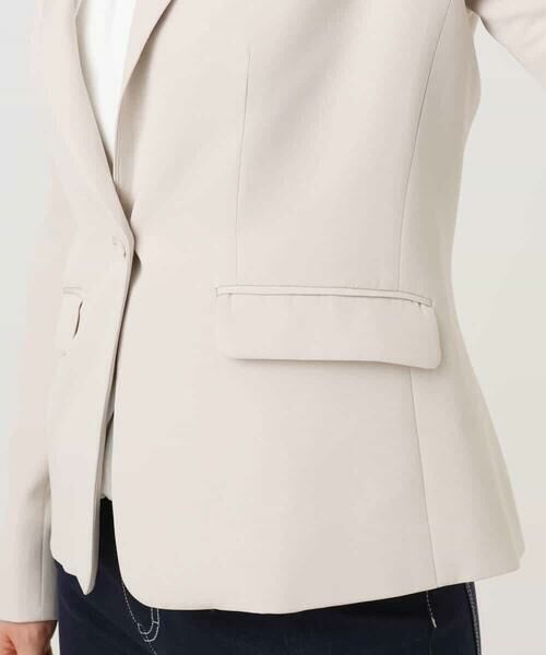 OFUON / オフオン テーラードジャケット | [セットアップ対応]ライトラブルクロス テーラードジャケット/洗える/WEB限定サイズあり | 詳細23