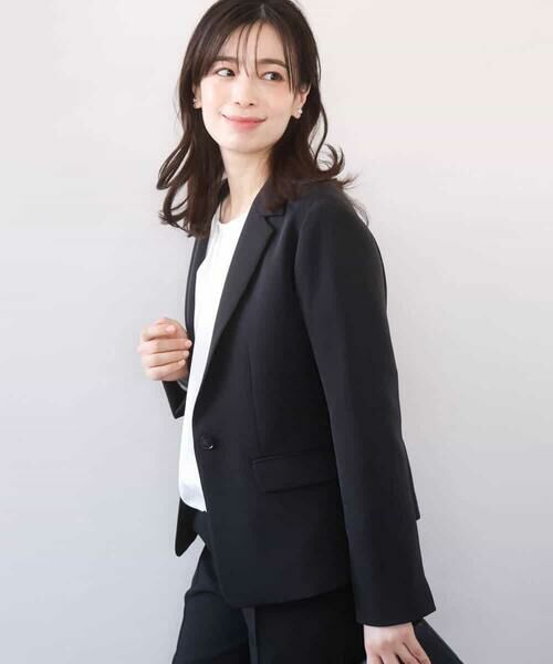 OFUON / オフオン テーラードジャケット | [セットアップ対応]ライトラブルクロス テーラードジャケット/洗える/WEB限定サイズあり | 詳細5