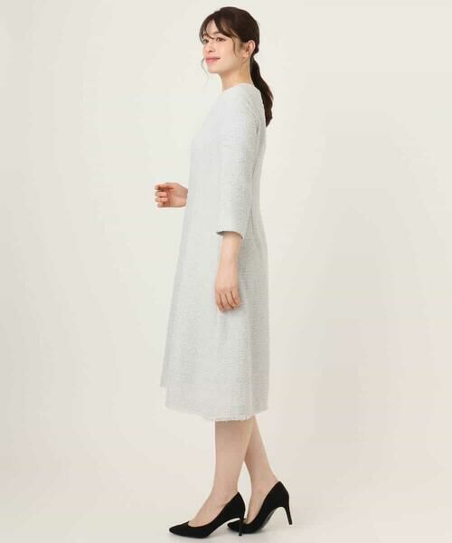 OFUON / オフオン ロング・マキシ丈ワンピース | [セットアップ対応]ツイードデザインワンピース/WEB限定 | 詳細23