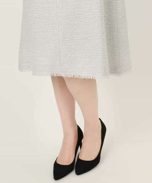 OFUON / オフオン ロング・マキシ丈ワンピース | [セットアップ対応]ツイードデザインワンピース/WEB限定 | 詳細28