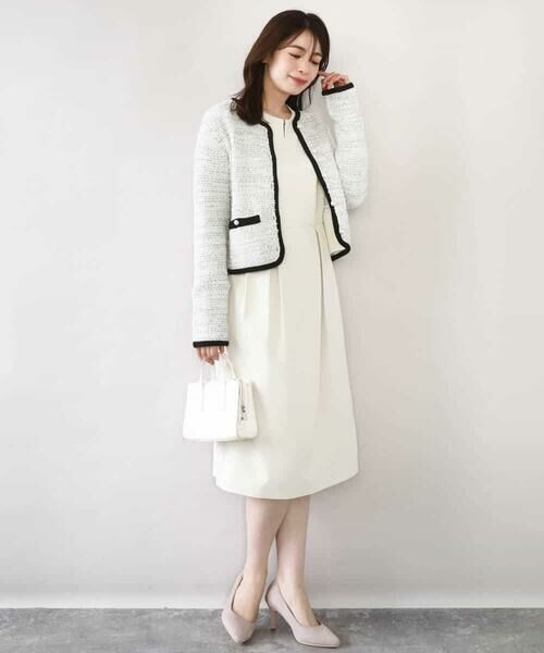 OFUON / オフオン ロング・マキシ丈ワンピース | ウエストタックワンピース/洗える/WEB限定サイズあり | 詳細11